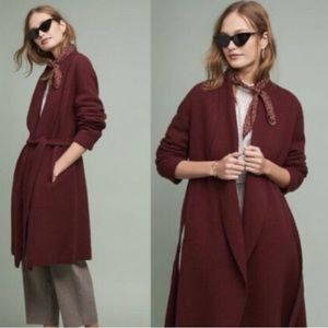 Anthropologie Moth Mayella Sweater Coat Small (4-6)